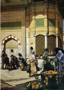 Arab or Arabic people and life. Orientalism oil paintings 200